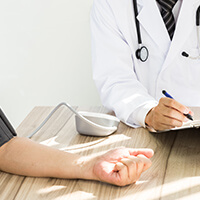 バイタルチェック（血圧測定・血中酸素濃度）