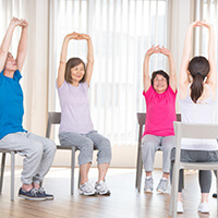 集団体操(スポーツトレーナーによる運動指導)